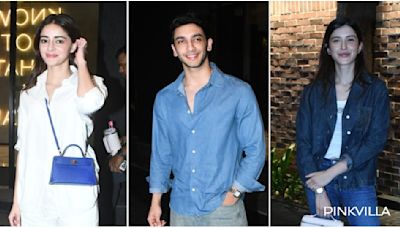 CTRL: Ananya Panday goes all-white at her thriller's screening; besties Shanaya Kapoor, Navya Nanda and Vedang Raina make stylish entry