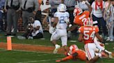 See Clemson football's Nate Wiggins force goal-line fumble for touchback vs. UNC