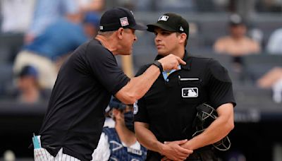 Yankees manager Aaron Boone ejected for 5th time this season as Rays beat New York 6-4