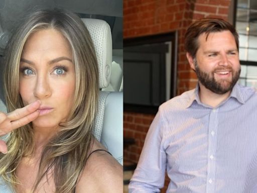 Jennifer Aniston branded 'disgusting' by JD Vance for dragging his toddler daughter: ‘If she had fertility issues…’