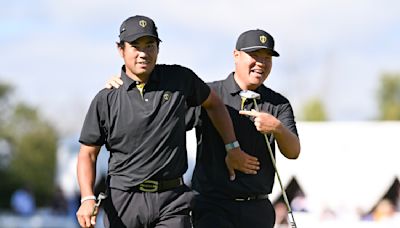 2024 Presidents Cup: Hideki Matsuyama, Sungjae Im lead wild International Team sweep to tie the U.S.