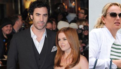 Sacha Baron Cohen Looks Glum in First Outing Since Isla Fisher Divorce, Rebel Wilson Harassment Claims