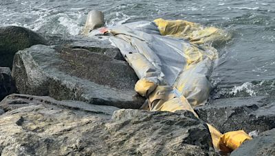Emergency Slide That Fell From Delta Flight Is Recovered From Queens Jetty