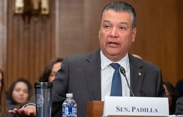 As border debate shifts right, Sen. Alex Padilla emerges as persistent counterforce for immigrants