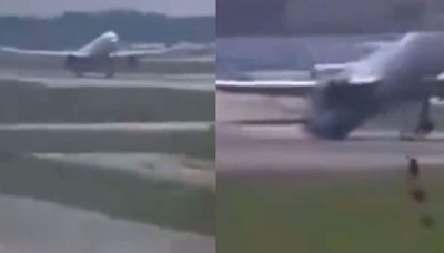Watch: Boeing 777 Drags Tail On Runway In Dramatic Takeoff - News18