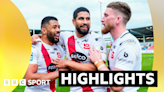 Watch highlights as Salford beat Warrington with late penalty try