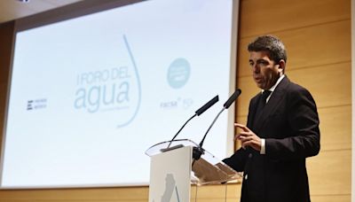 Carlos Mazón: «En la C. Valenciana somos ejemplo de que cada gota de agua, es una gota de oro»