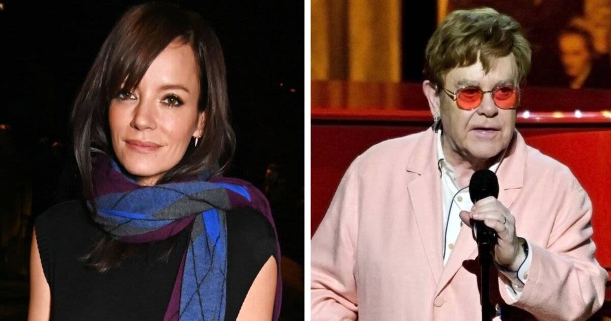 Lily Allen confesses Elton John ‘resentment’ but apologises for her mistake