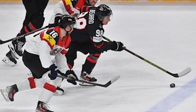 Tavares scores in OT, rescues Canada after it blows 6-1 lead to Austria at hockey worlds | CBC Sports