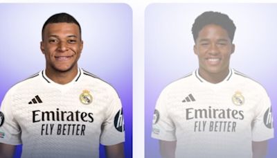 Mbappé y Endrick ya lucen oficialmente la playera del Real Madrid - MARCA USA