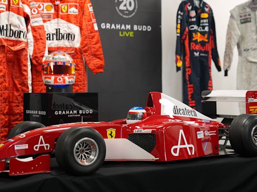 ‘World’s most expensive’ remote-controlled car to be sold at F1 auction