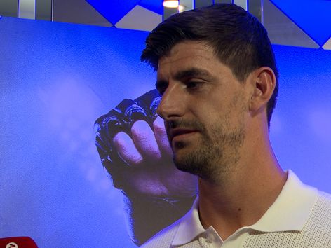 Courtois y un combate contra Topuria: "Te mete una patada y te deja 5 meses sin jugar al fútbol" - MarcaTV