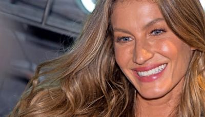 Gisele Bündchen weint im Gespräch mit einem Polizisten