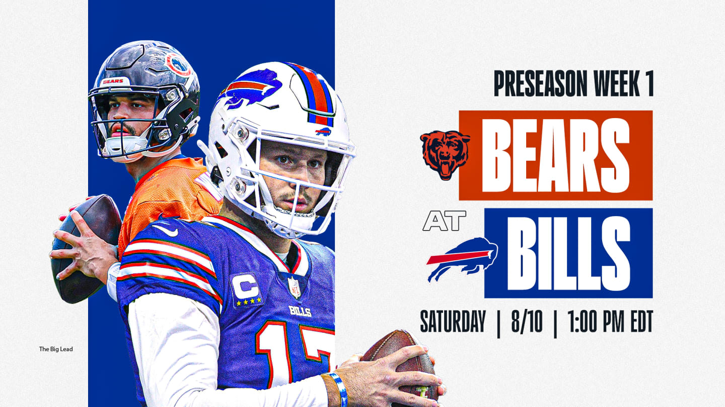 How to watch Buffalo Bills vs. Chicago Bears: time, TV channel, live stream