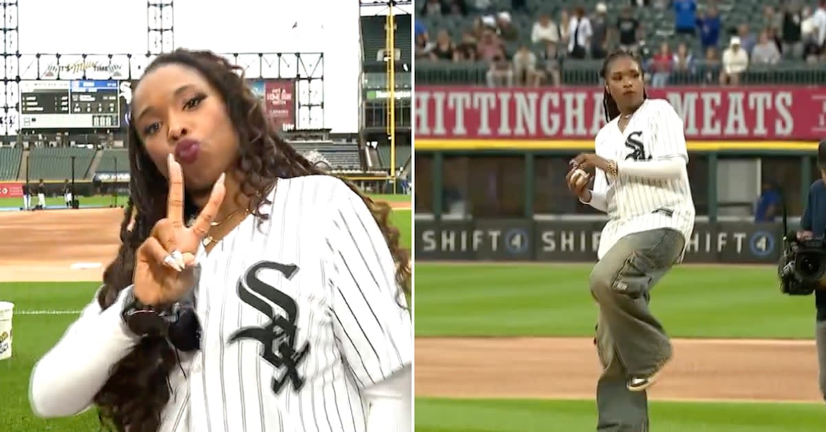 Jennifer Hudson Throws 1st Pitch in Chicago, Teases Season 3 of Talk Show (Exclusive)