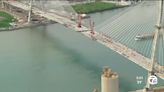 VIDEO: Final steps begin to connect Gordie Howe International Bridge with only 85 feet between sides
