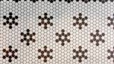 Homeowner Shares Brilliant Tip for Laying Pattern in Penny Tiles