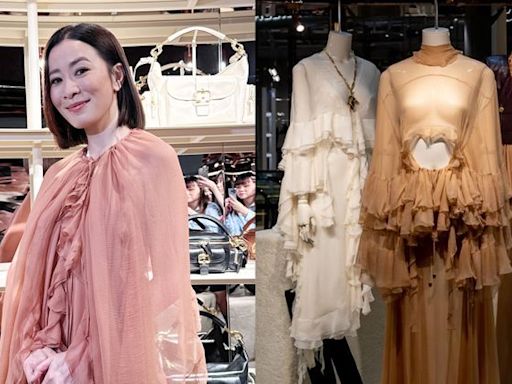 Chloé快閃店進駐香港端獨家下午茶 佘詩曼飄仙氣來力挺｜壹蘋新聞網