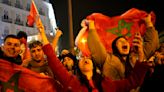 Moroccans celebrate historic World Cup win against Spain