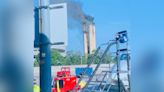 Control tower at Charlotte Airport catches fire; 4 construction workers briefly ‘trapped,’ officials say