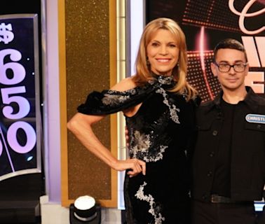 Vanna White wears Christian Siriano dress as designer competes on 'Celebrity Wheel of Fortune'