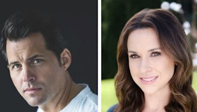 Lacey Chabert and Kristoffer Polaha Wrap Their First Christmas Movie Together