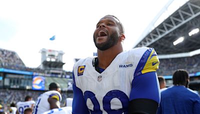 Look: Aaron Donald is still absolutely ripped in retirement