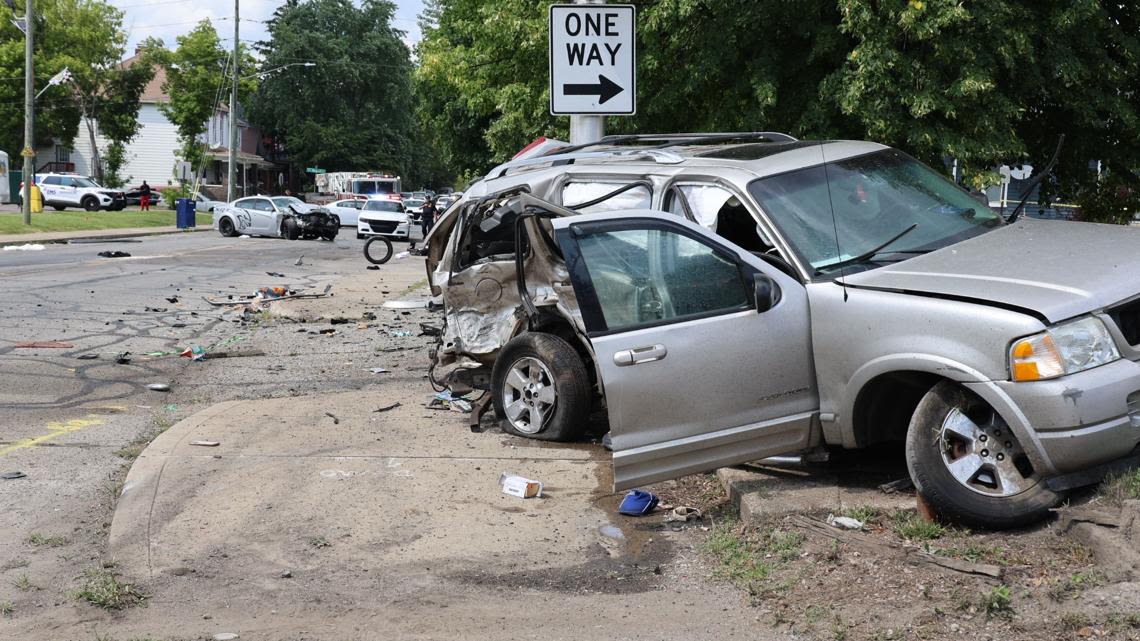 27-year-old man charged in near east Indy crash that injured several people, including 3 children critically