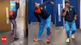 'Tauba Tauba': Yuvraj Singh's hilarious celebration video goes viral | Cricket News - Times of India
