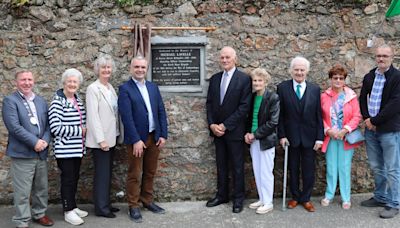 Local Notes: Unveiling of plaque commemorating Michael Lavelle, Pearse Street, Belmullet. - Community - Western People