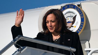 Kamala Harris holds rally in Florida as 6-week abortion ban goes into effect