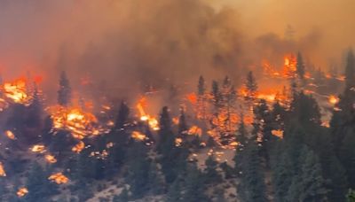 Rail Ridge wildfire in Oregon consumes over 60,000 acres; closes area of national forest