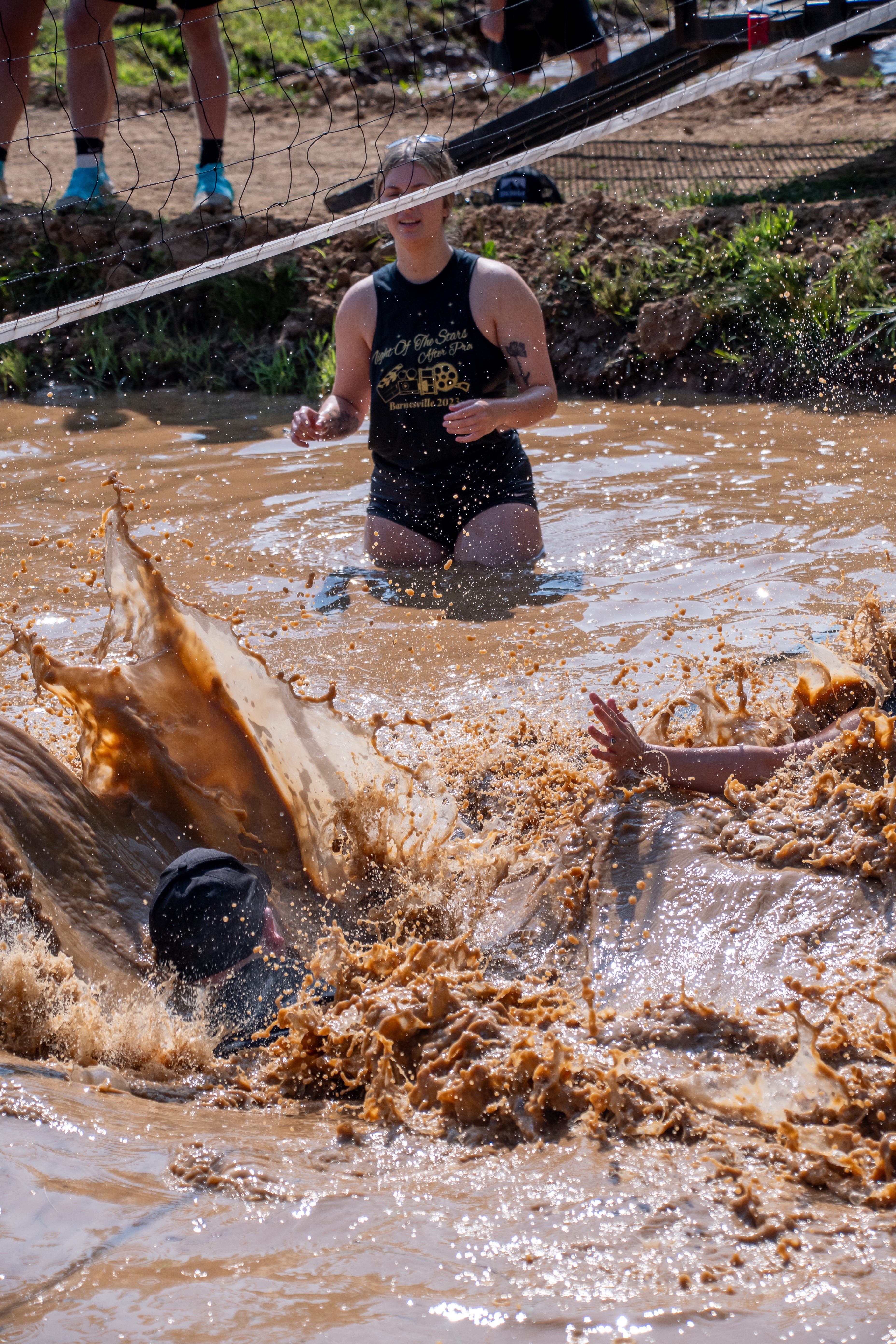 Plenty of mud, competition and fun at the Quaker City Mud Volleyball tournament