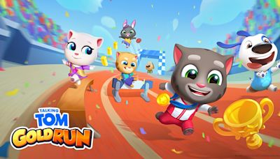 My Talking Tom 2 and Talking Tom Gold Run kick off the summer with sports-themed events