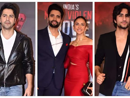 ... Singh, Jackky Bhagnani, Ibrahim Ali Khan and others grace the star-studded screening of Lakshya Lalwani's 'Kill' - See photos | - Times of India