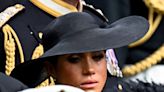 Meghan Markle was photographed crying at Queen Elizabeth II's funeral