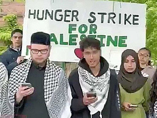 Estudiantes pro-Palestina, en Princeton, emplazan a huelga de hambre