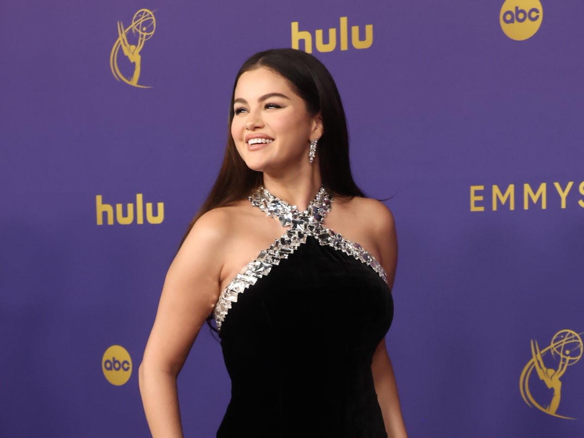 Selena Gomez stuns in black Ralph Lauren gown at the 2024 Emmy Awards