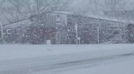 Plows Clear Snow in Northeastern Indiana