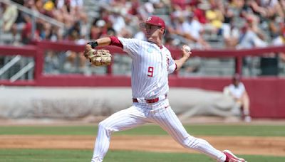 Dorsey pitches into the ninth, Florida State beats Stetson 7-2 in NCAA regional opener