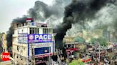 Fire at Dang Medical Store in Gurgaon | Gurgaon News - Times of India