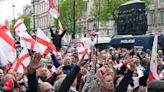 St George's Day: Arrests after disorder breaks out at Whitehall event