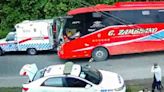 Prisión preventiva para chofer de bus que arrolló a un grupo de personas en siniestro en la vía Quinindé-Esmeraldas