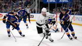 Brayden Schenn scores in overtime to help the St. Louis Blues beat the Los Angeles Kings 4-3