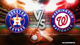 Astros vs. Nationals prediction, odds, pick, how to watch - 4/19/2024