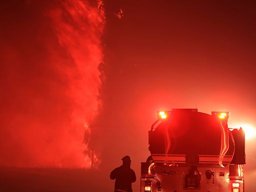 California firefighters make significant progress against wildfire east of San Francisco Bay