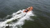 Southend RNLI saves two girls clinging to groyne marker in sea