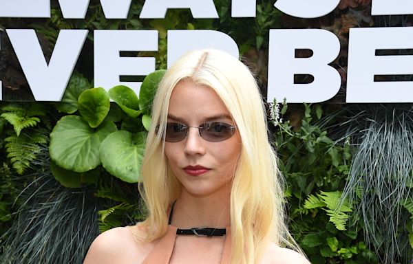 Anya Taylor-Joy Brings Whimsy to Wimbledon with a Canary-Shaped Clutch