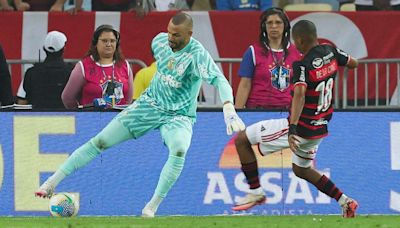 Weverton lamenta desempenho do Palmeiras em duelo contra o Flamengo: 'foi pouco'