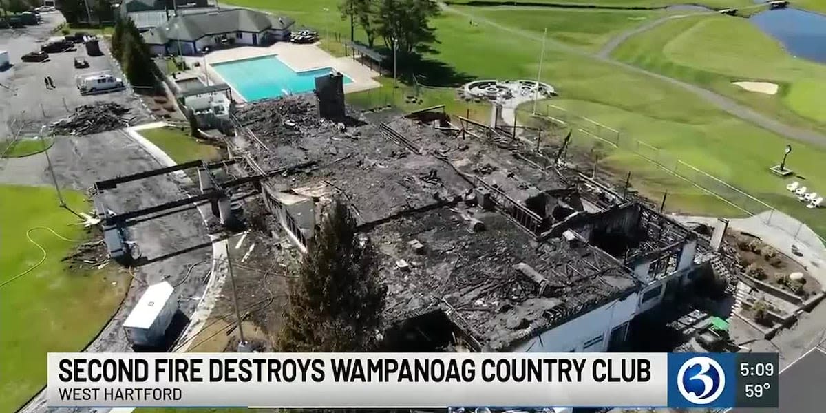 Fires at Wampanoag Country Club were not intentionally set, investigators say